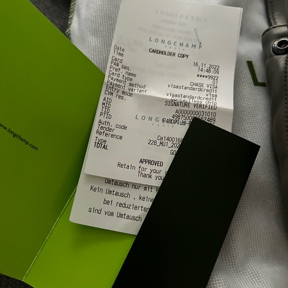 Longchamp Brioche medium in turtlegrey - Picture 3 of 10